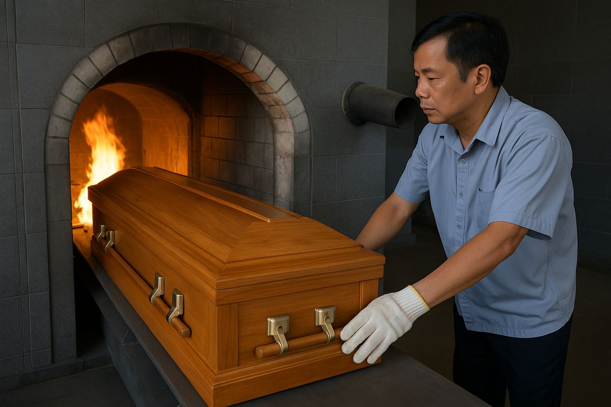 tiến hành hoả thiêu