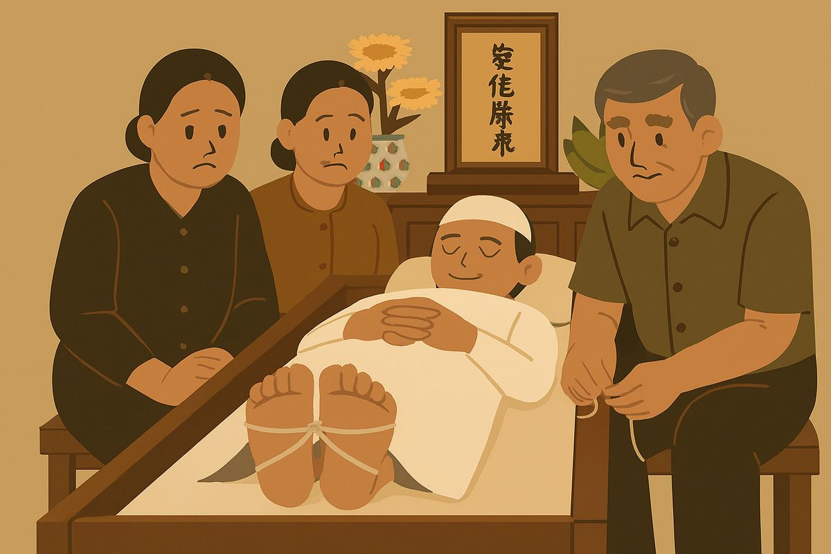 tai-sao-nguoi-chet-phai-buoc-chan-tay