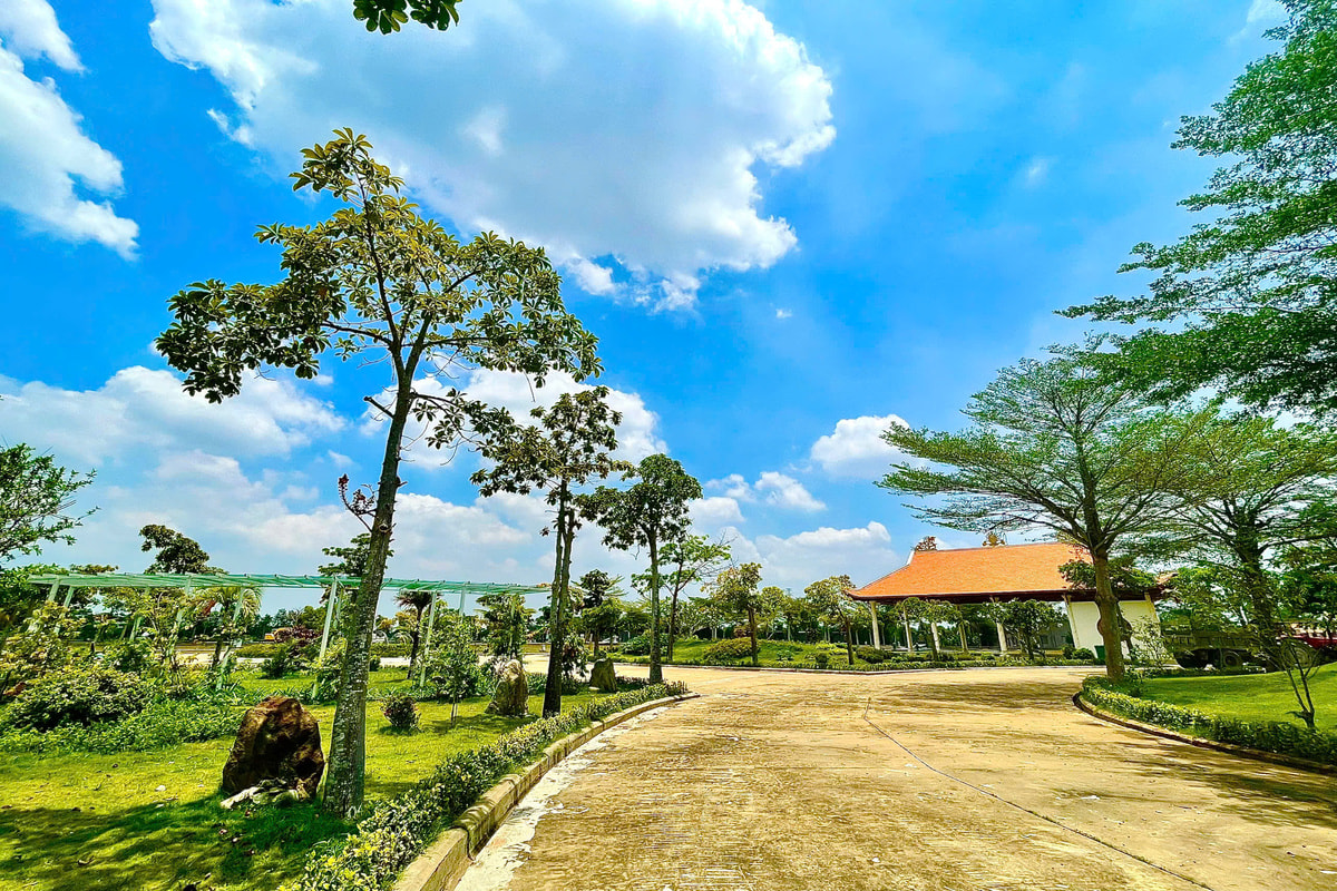 Bồng Lai Viên là hoa viên nghĩa trang lớn nhất phía Tây Long An