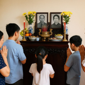 Bài cúng giỗ cha mẹ chuẩn nhất & Cách sắm lễ đầy đủ