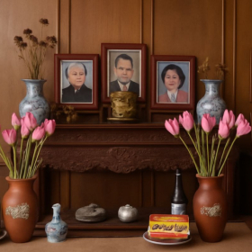 Cách đặt di ảnh trên bàn thờ gia tiên đúng chuẩn phong thủy Cách đặt di ảnh trên bàn thờ gia tiên đúng chuẩn phong thủy