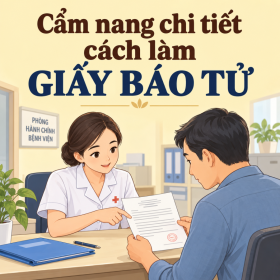 Cẩm nang chi tiết cách làm giấy báo tử
