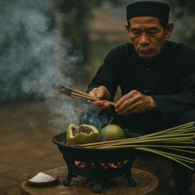 Hướng dẫn đốt vía sau khi viếng đám tang để tránh xui xẻo