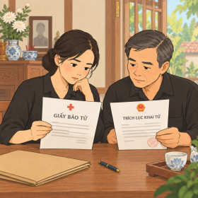 Giấy báo tử và giấy khai tử khác nhau thế nào? Hướng dẫn chi tiết
