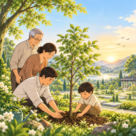 Mộc thụ táng là gì? Xu hướng mai táng xanh hiện nay