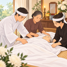 Phong tục trở mình cho người chết: Ý nghĩa & Cách thực hiện đúng chuẩn