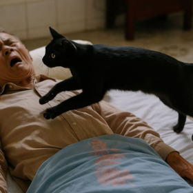 Lý giải tại sao mèo nhảy qua người chết lại bật dậy?