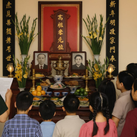 Văn khấn ngày giỗ ông bà đúng chuẩn theo truyền thống Việt